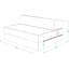 Futonsofa Arjeta 121Cm Wide Back Futon Sofa-1844408341