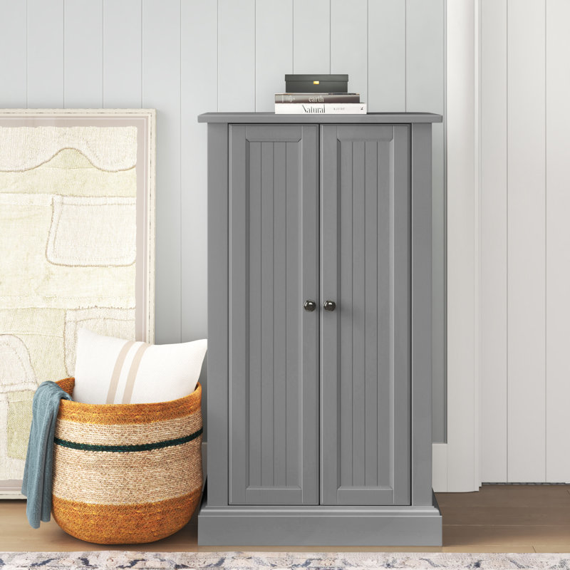 Arjae Accent Cabinet, Gray