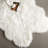 Haja Fluffy Faux Sheepskin Fur Shag Area Rug in White-1174159755