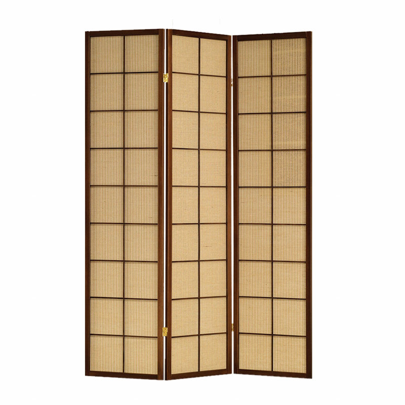 Quijada 51'' W x 70'' H 3 - Panel Folding Room Divider