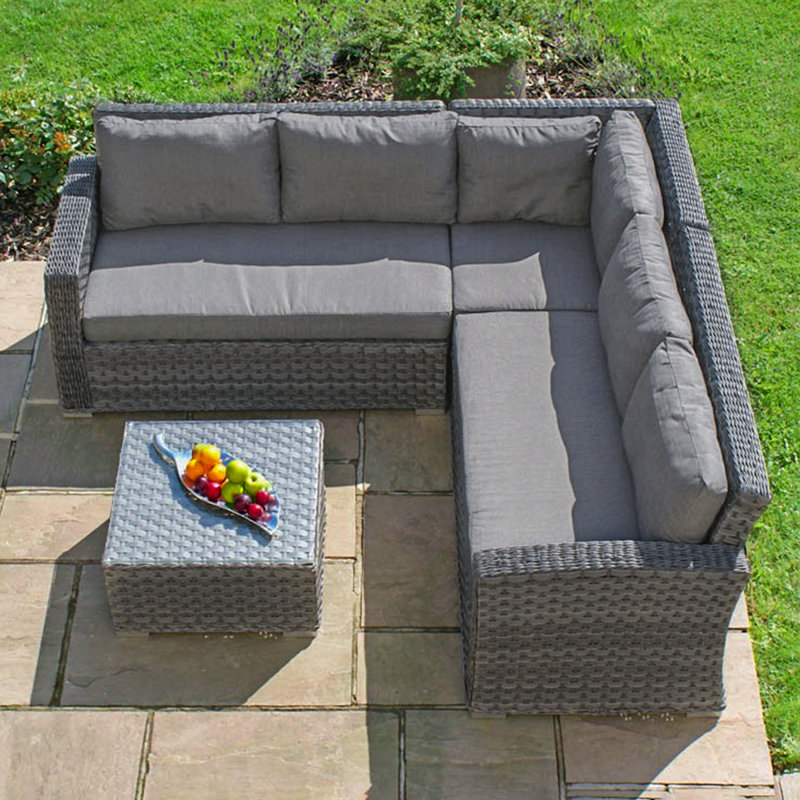 Blaisdell Small Rattan Corner Group