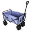 Chariot de plage pliable 100L pliable avec une grande capacité de 220Lbs, chariots de wagons pliables robustes avec de grandes roues pour le sable, le jardin, le camping