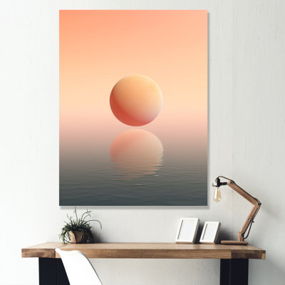 " Peach Pluto Cosmic Harmony "