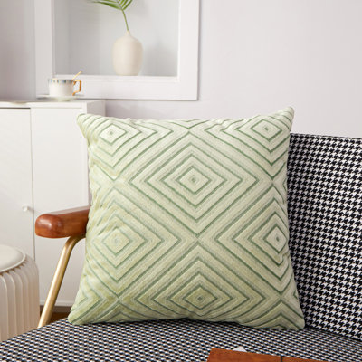 Reversible Throw Pillow Cover 18"x18"-DJ143