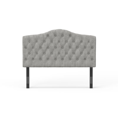 Laperle Button Tufted Upholstered Headboard