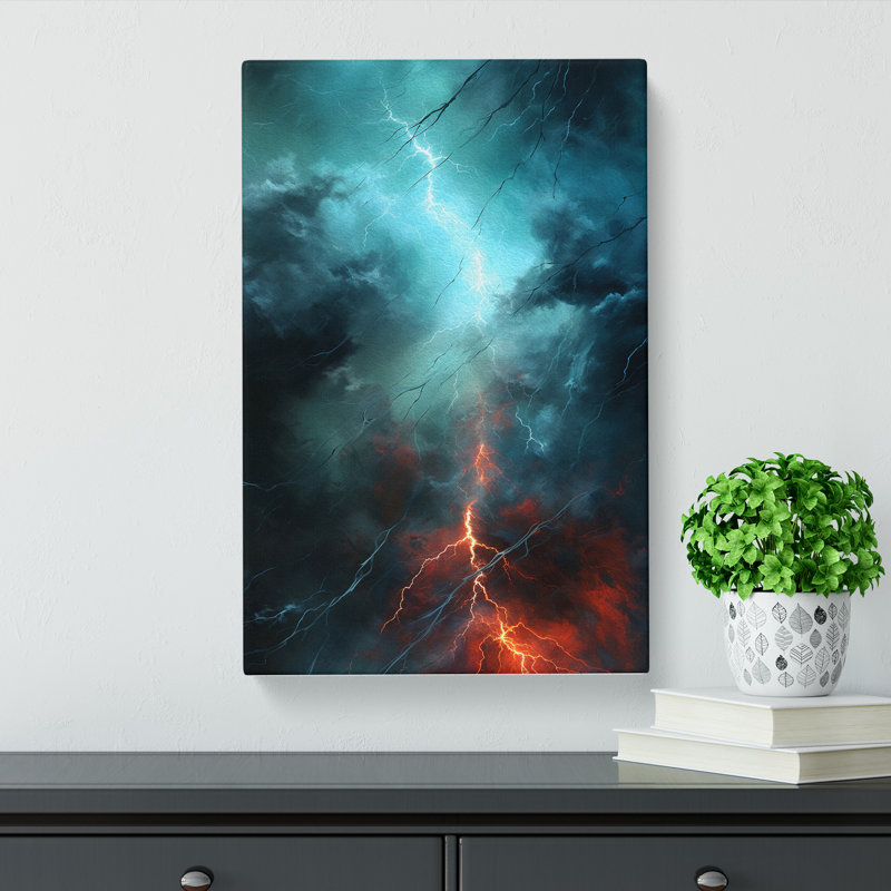 Thunderstorm - No Frame Print, 60cm H x 40cm W x 3cm D