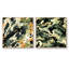 Cyara - Ensemble de 2 collages carrés abstraits-102163534-102163539