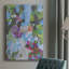 Iris Garden, reproduction encadrée de qualité supérieure - prête à être accrochée-88279652-88279658