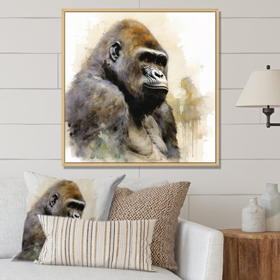 «Powerful Gorilla Primer I» sur toile