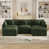 Chenille verte