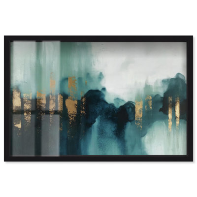 «Teal Fog II» par Art Remedy