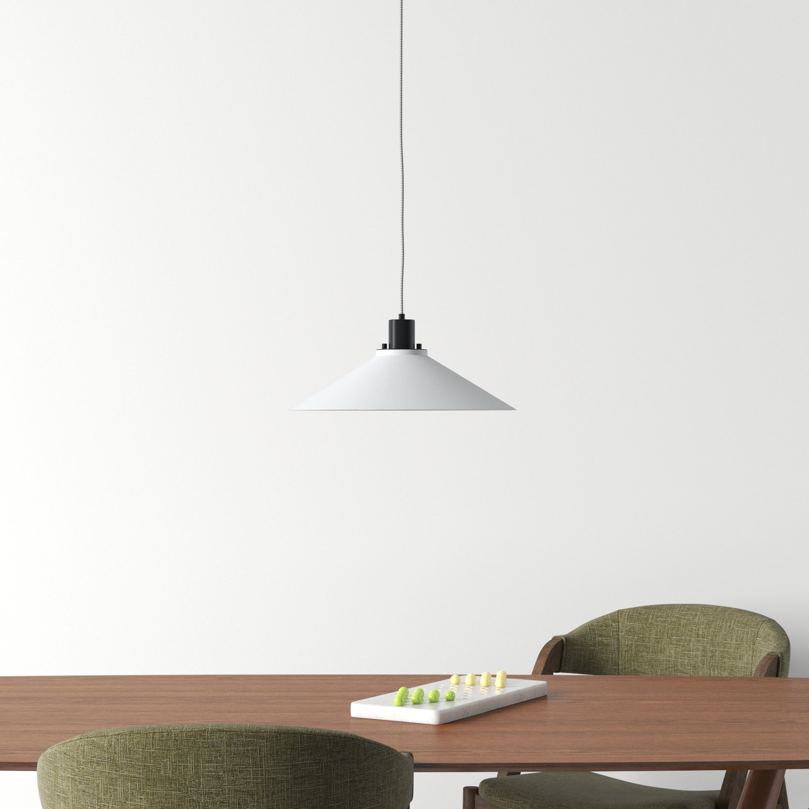 Summit Single Light Metal Dimmable Pendant, 15.75" H x 15.75" W x 15.75" D