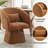 Upholstered Swivel Barrel Accent Chairs (Set Of 2)-671519498