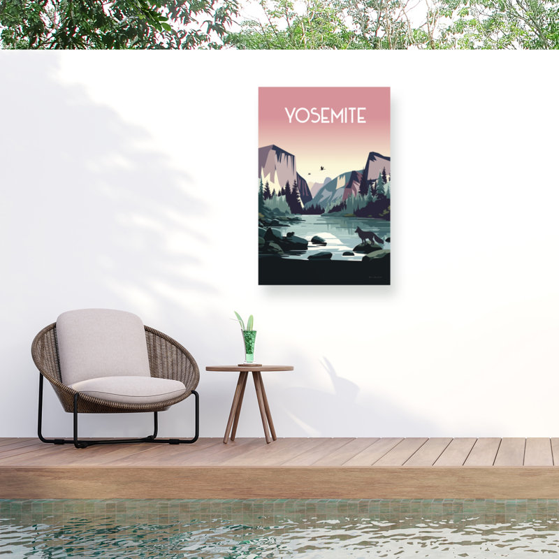 Toile d'extérieur Omar Escalante Yosemite, H 47 po x l 30 po