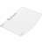 White Tempered Glass Floating Wall Shelf
