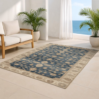 Tapis d'intérieur et d'extérieur surteint beige
