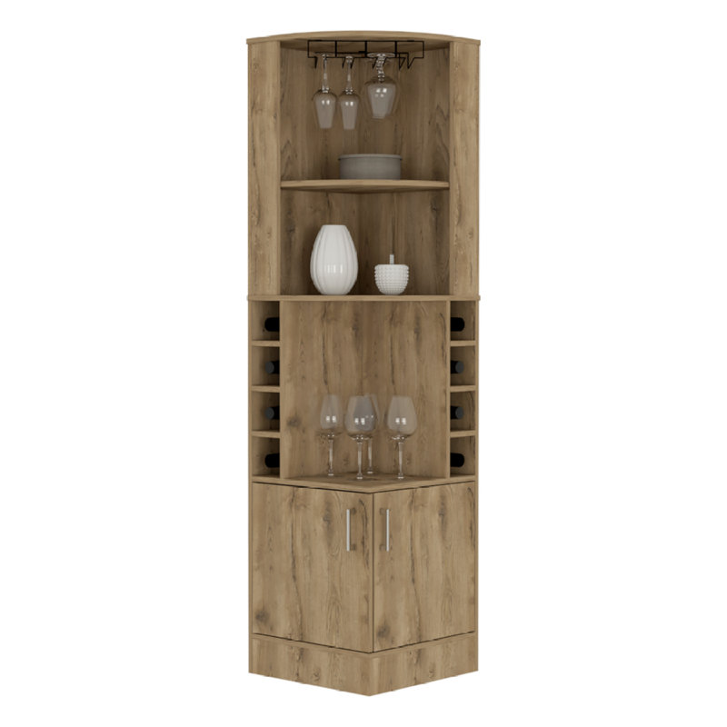 8.51'' Bar Cabinet, Brown