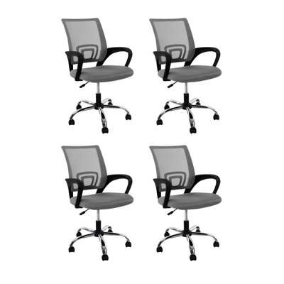 Petit fauteuil de bureau à hauteur réglable Julieann
