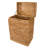 Gertrudes Rectangular Laundry Hamper with Hinged Lid-2070391681