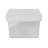 Wham Clip Square Plastic Storage Boxes with Secure Clip Lock Lids Clear/Clear/Clear