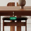 Ensemble de table rectangulaire en bois massif de style français-109602869