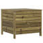 Pevensey Rectangular Solid Wood Outdoor Side Table - 63.5 cm W 62 cm D-248005427