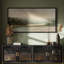 «Misty River Valley Landscape», art mural pour chambre ou bureau-1877937357-1877937356