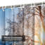 Magnifique rideau de douche Winter Snow-81400239