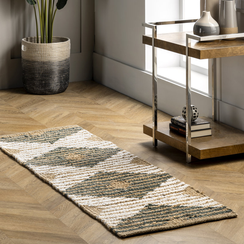Martinek Geometric Indoor Rug, Runner 2' x 6'