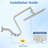 12 inch Adjustable Extension Arm High-pressure Rain Shower Head, Rain Fixed Shower Head-129237762