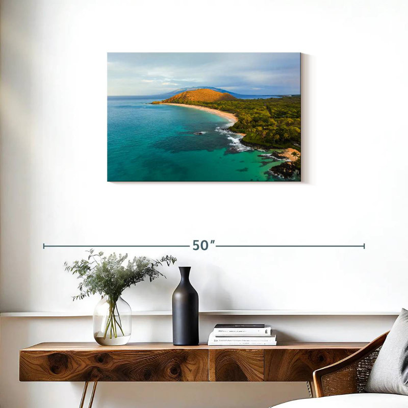 Gillard Blue Makena Beach, H 20 po x l 30 po