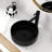 Bathroom Ceramic Vessel Counter Basin - Matte Black, 15.66 In. Width, Fashionable Art Easy Maintenance, Depth-241428155