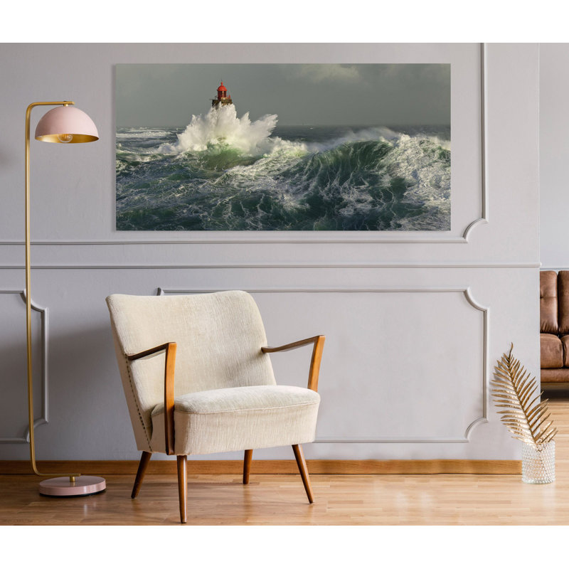 La Jument In The Storm by Jean Guichard - Wrapped Canvas Print, 50cm H x 100cm W x 4cm D