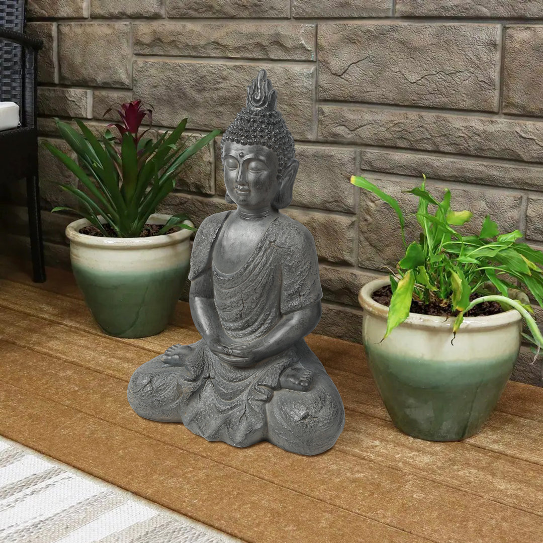 Eslinger Religious & Spiritual Magnesium Oxide Garden Statue Mistana™
