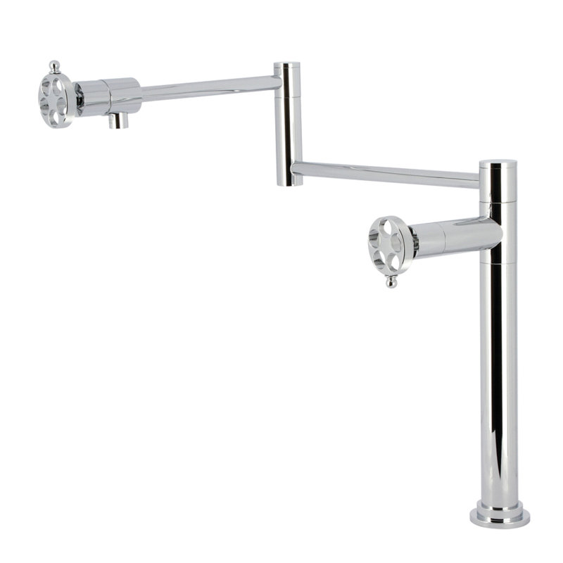 Robinet remplisseur Kingston, Chrome poli