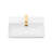 21"X12" Wall-Mounted Rectangular Ceramic Bathroom Sink With Gold Towel Bar & Overflow, Gold Faucet(Includes Only The Bathroom Sink)-1489777515