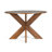 Round Dining Table Modern Farmhouse Kitchen Table, Cherry