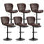 Adjustable Height Counter Stool with Metal Frame-1853004366-1853004363