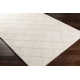 Handmade White Rug