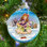 Holiday Splendor 3.5 " Handmade Glass Nutcracker Bauble