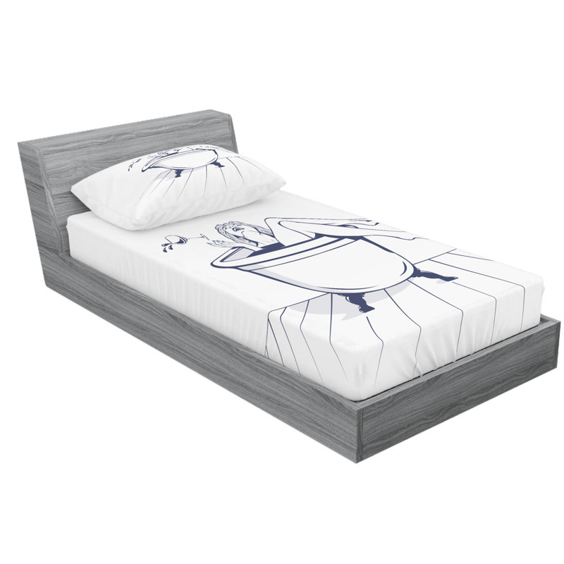 Microfiber Sheet Set, Twin XL Sheet Set + Fitted Sheet + 1 Pillowcase