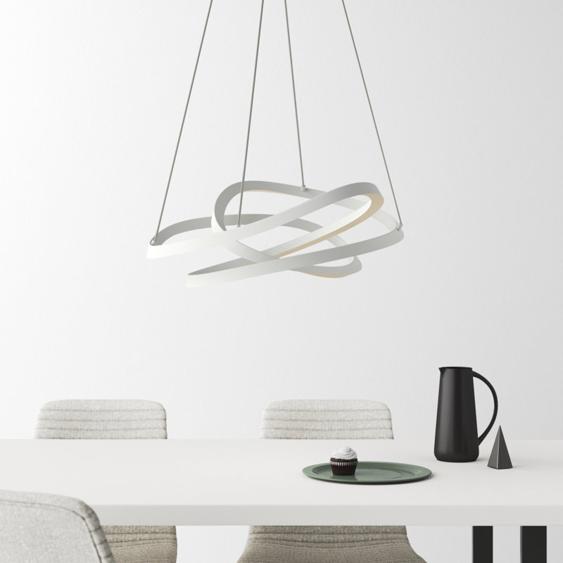 Peabody 1 - Light Matte White LED Unique/Statement Pendant