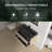 40" Single Bathroom Vanity Wall-mounted Floating vanities with Black Resin Stone Top,2 Drawers Modern for Small Bathroom-979592102-979592106