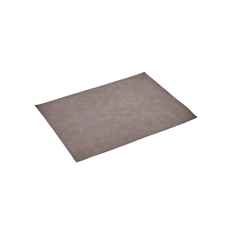 Grey Leatherette Tray - 16" X 12"