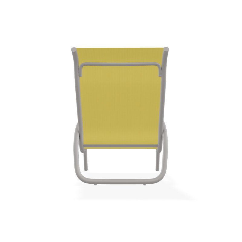 Beach Chair, Textured Warm Gray, Yellow 43D