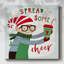 Santa's Foodtruck II - impression sur toile tendue