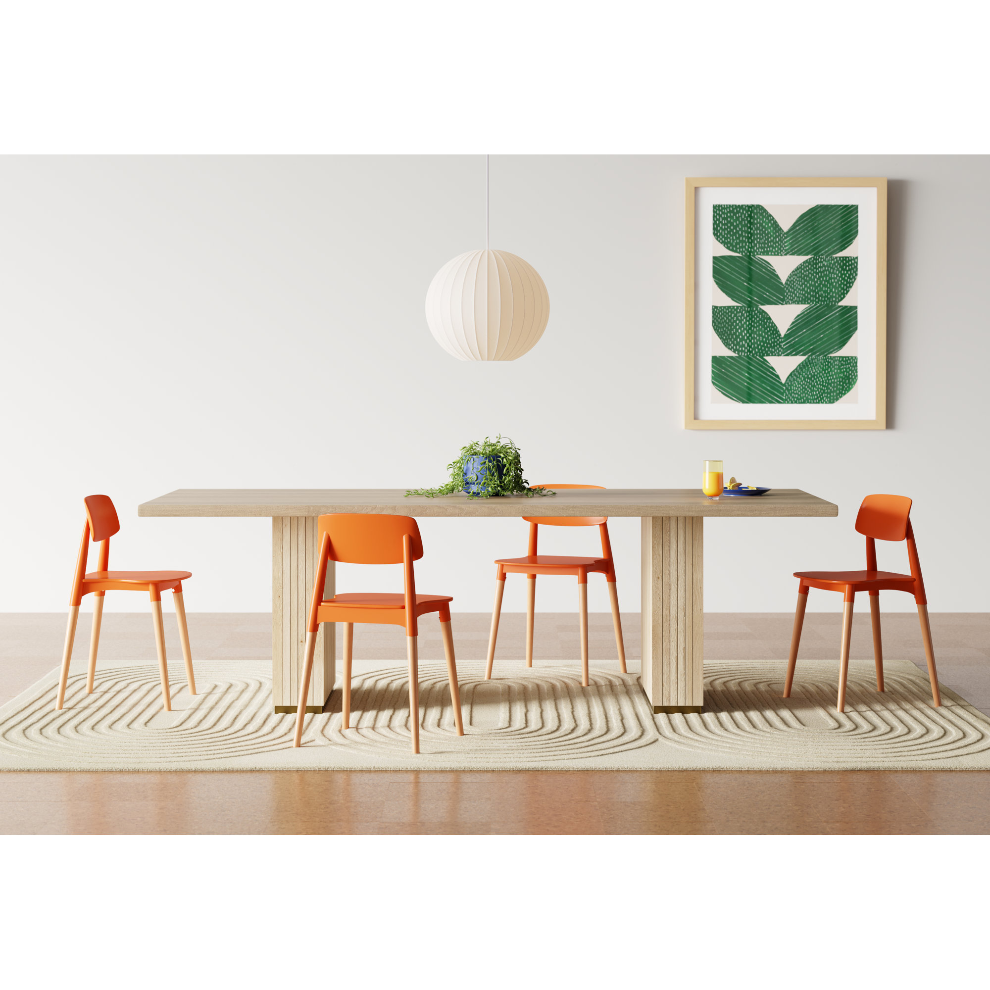 Chevron by Andrea Stokes, Brown, 50" H x 40" W x 1.25" D