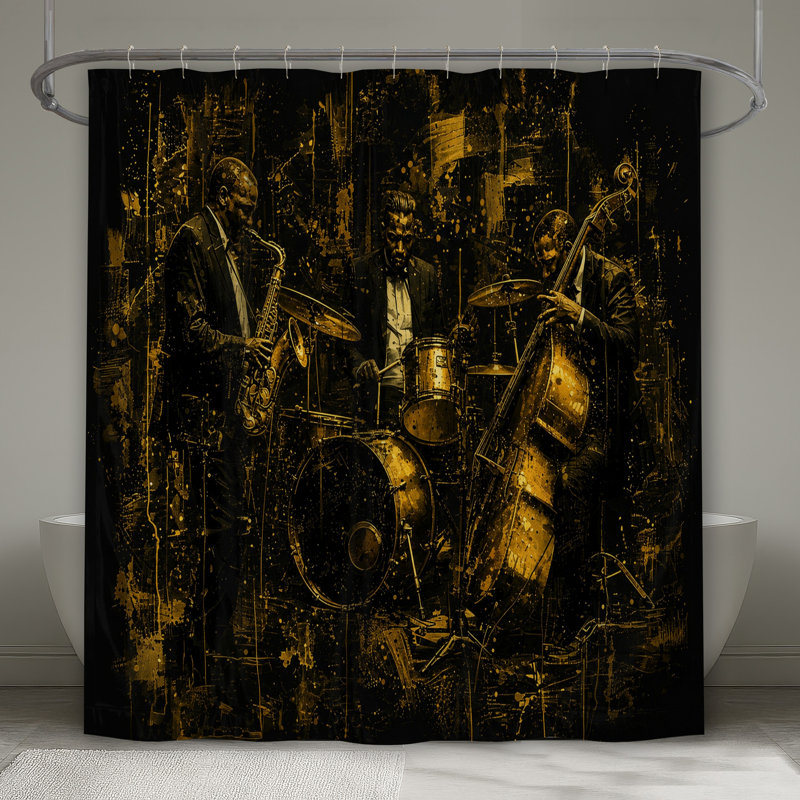 Rideaux de douche Jazz, L 70 po x H 84 po