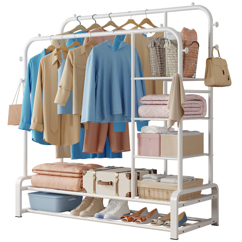 Ethan 110cm Clothing Rack, White