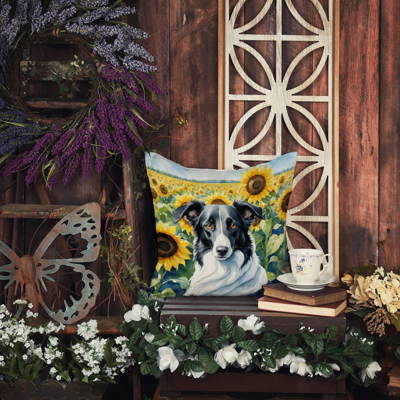 Coussin décoratif intérieur / extérieur Autre / Sans motif, H 14 po x l 14 po